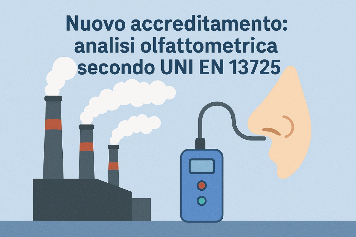 Nuovo accreditamento: analisi olfattometrica secondo UNI EN 13725