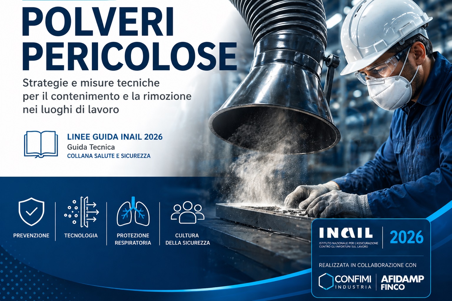 Polveri pericolose nei luoghi di lavoro: la nuova Guida Tecnica INAIL 2026